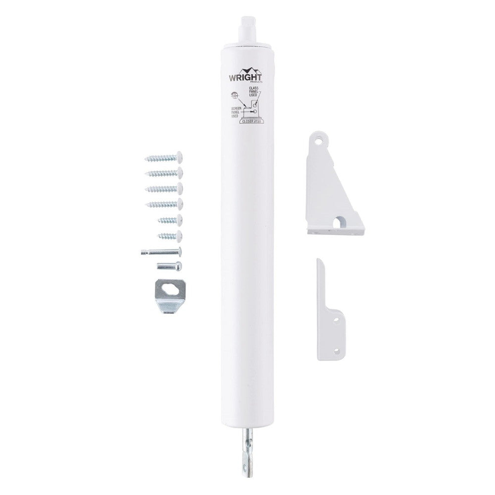 Heavy-Duty Pneumatic Storm Door Closer – Durable, Adjustable, Quiet-Closing w...