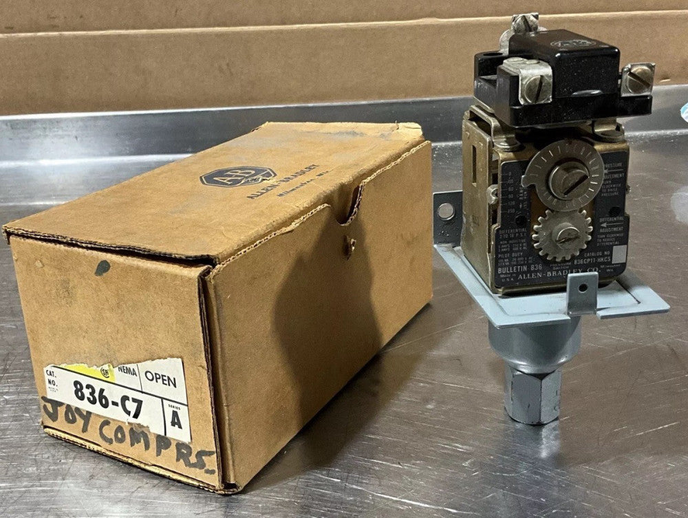 Allen-Bradley 836CP11-HKCS Pressure Switch NOS SURPLUS