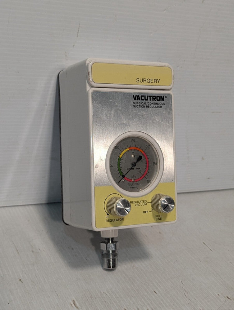Vacutron Surgical/Continuous Suction Regulator+Returns