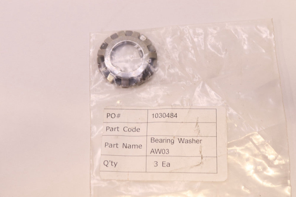 (3-Pk) Bearing Washer AW03