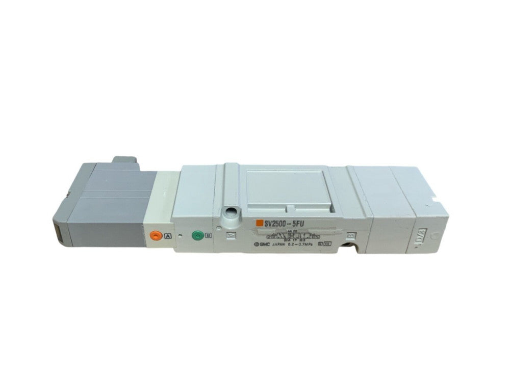 SMC SV2500-5FU PNEUMATIC DBL SOLENOID VALVE, 5-PORT, 24VDC