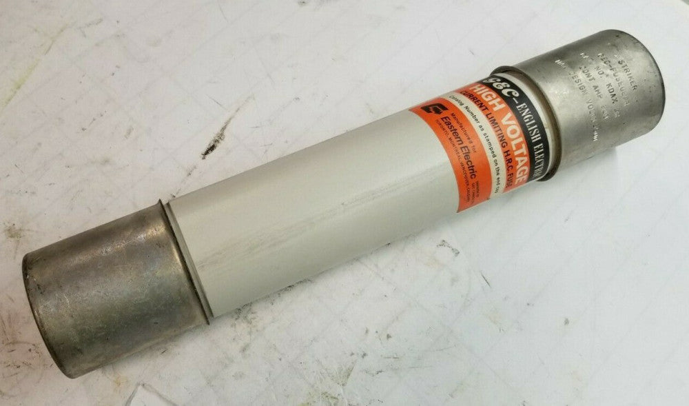 GEC STRIKER 200 AMP HIGH VOLTAGE CURRENT LIMITING FUSE 5500 VAC  KDAX-9R