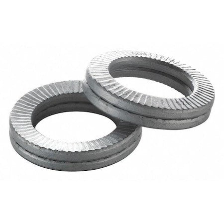 Nord-Lock 3303 Wedge Lock Washer, For Screw Size 6 Mm Steel, Zinc Plated
