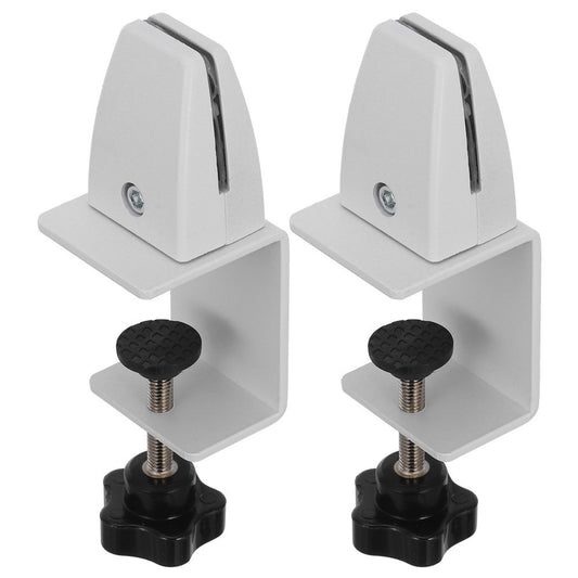  2 Pcs Desktop Bezel Fixing Clip Office Baby Screen Baffle Partition Holder
