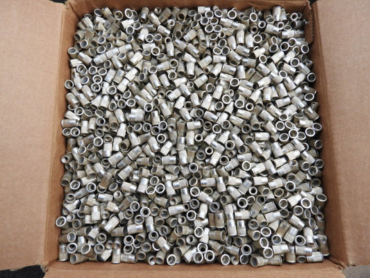 10,000pcs M5 x 0.80 Rivnut Steel Rivet Nut Threaded Inserts Grip Range 0.51-3.3