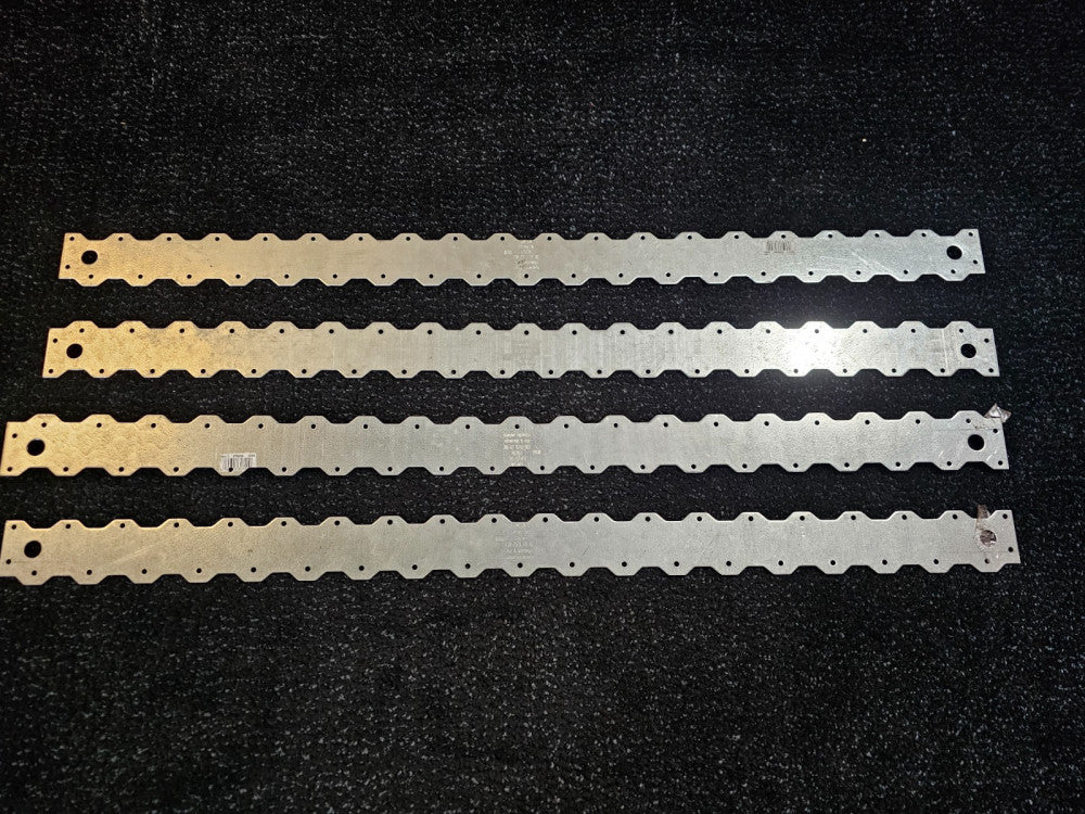 (QTY 4) Simpson Strong-Tie ST6236 2-1/6 In. W. x 33-13/16 In. L Steel Strap Tie
