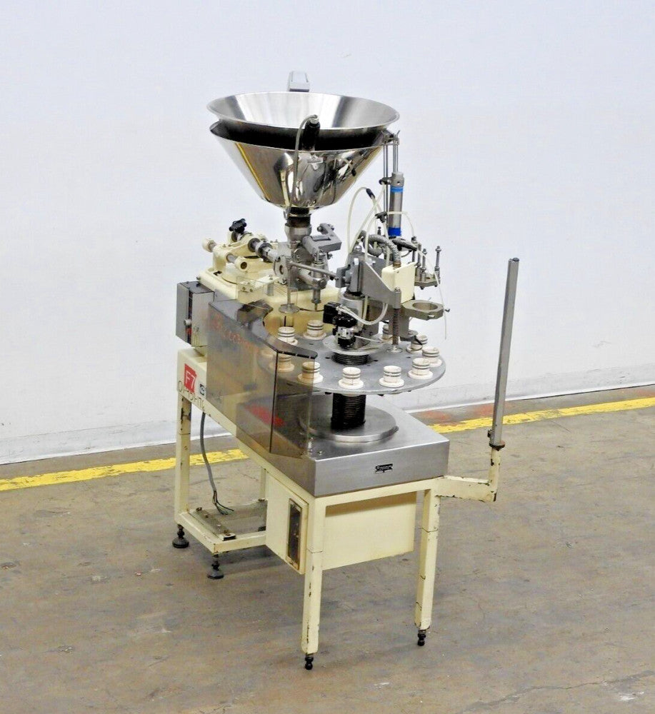 Cotuplas RS58-D Semi-Automatic Rotary Tube Filler/Sealer