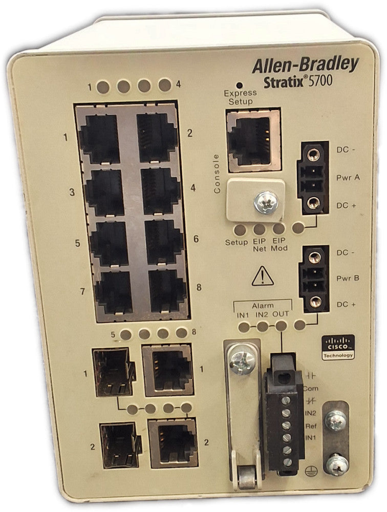Allen Bradley Stratix 5700 1783-BMS10CGP Ethernet Managed Switch 
