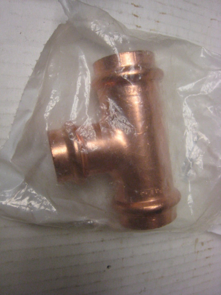 NIBCO 1 in x 1 in x 3/4in. Copper Press x Press x Press Pressure Tees P37
