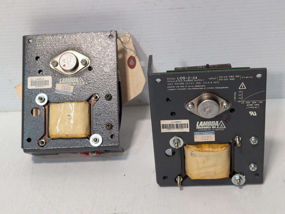 Lambda LOS-Z-24 Regulated Power Supply, 105-125/210-250VAC 0.9A 24VDC-Free Ship