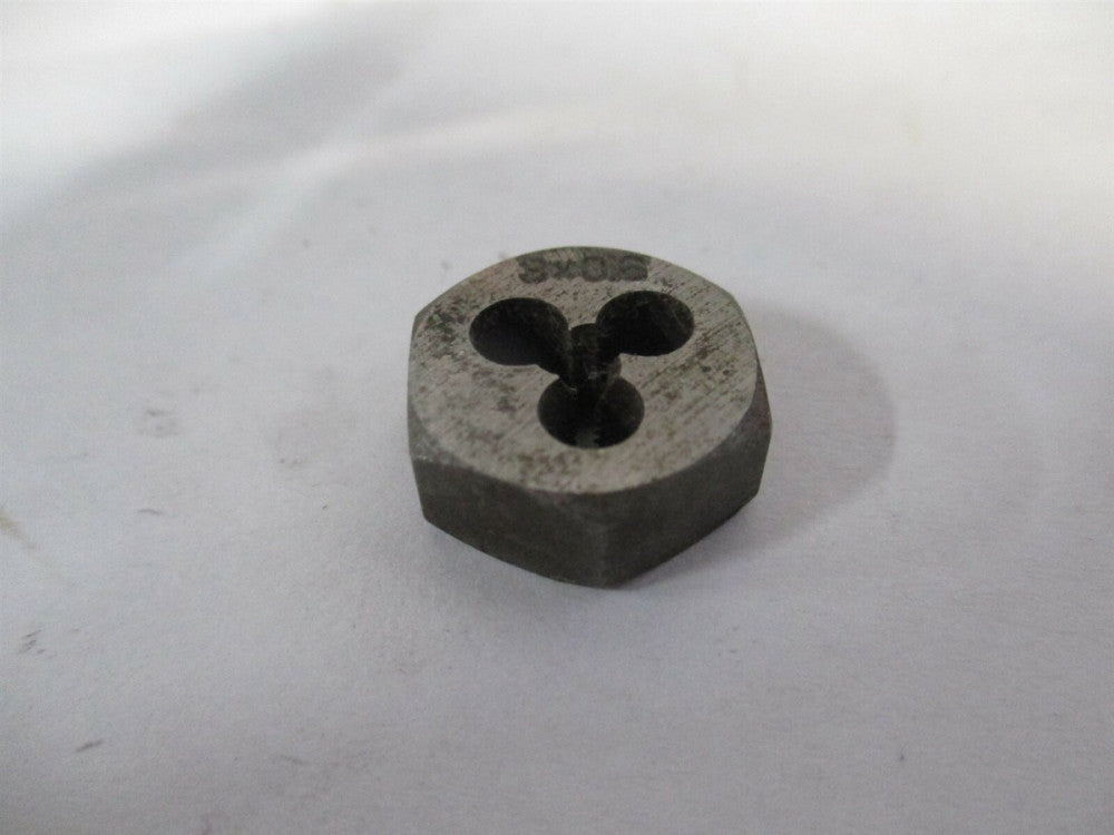 (419-03060) 3 x 0.6 High Speed Steel Hex Die