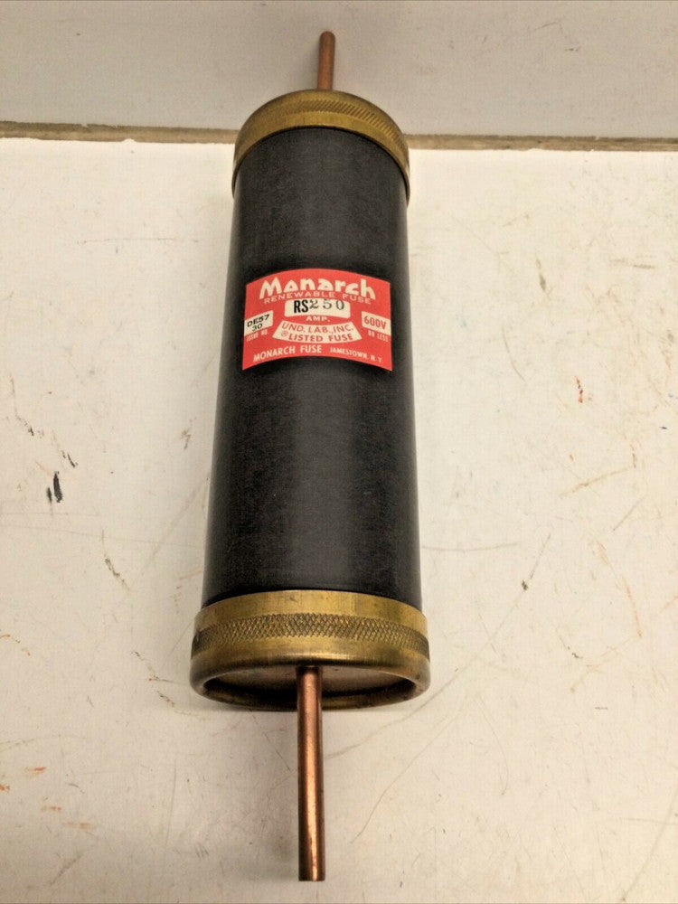 MONARCH RS250 RENEWABLE FUSE 250 Amps 600V, DE5730