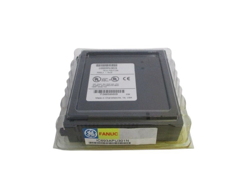 GE FANUC IC693APU301N AXIS POSTION MODULE 1 AXIS ORIGINAL PACKAGE
