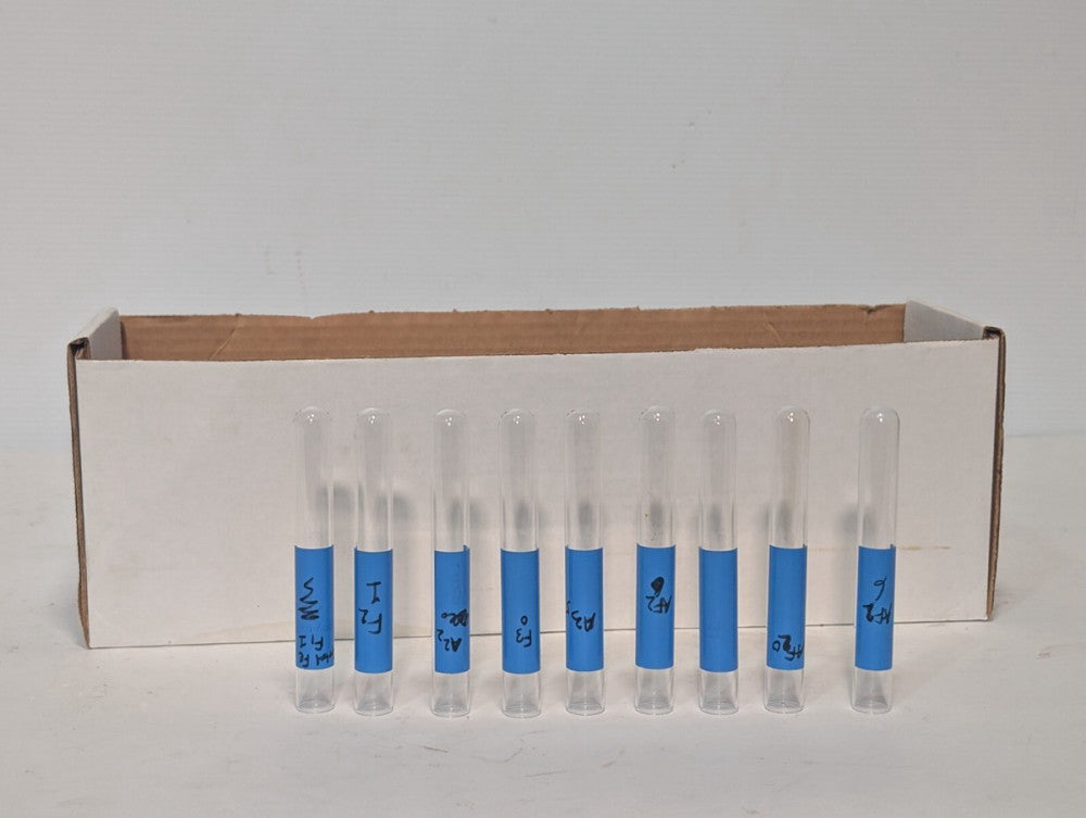 Qty. 179 Fisherbrand 14-957-18E - 16x125mm Lime Glass Disposable Culture Tubes