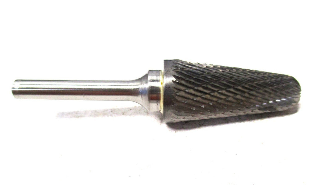 NEW (11240) 3/4 x 1/4 x 1-1/2 x 3-3/8 SL-7 DC Carbide Radius End Taper Burr