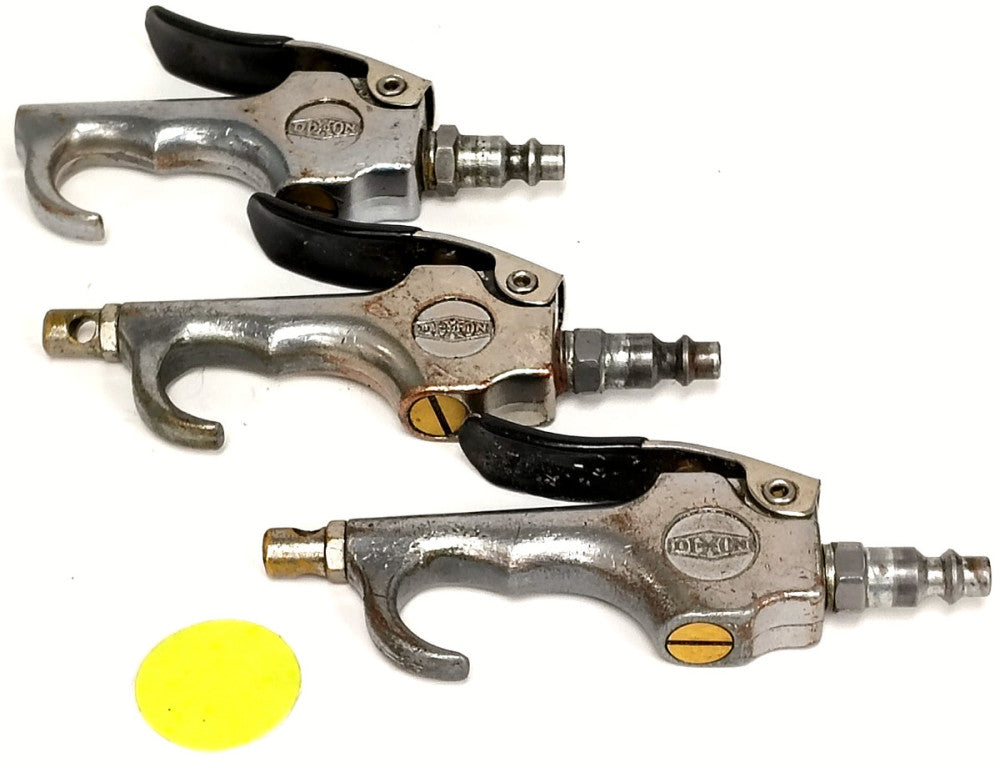 DIXON SAFETY BLOW GUN PNEUMATIC  30 PSI MAX STEEL MATERIAL ***LOT OF 3***