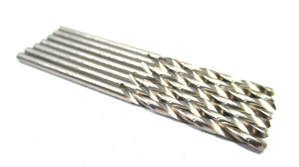 NEW (01167477) #47 5/64" x 1" x 2" 118° RH Bright HSS Jobber Drill - Lot of 7