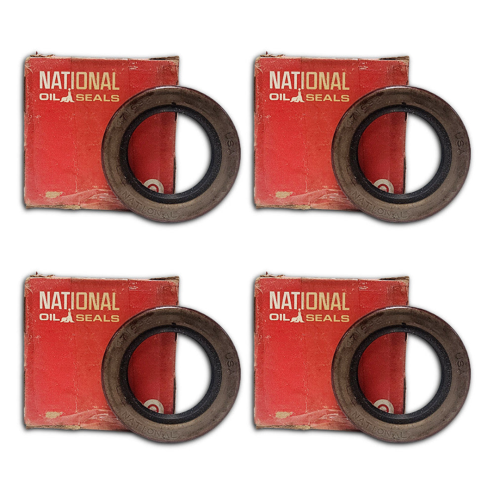 NATIONAL OIL SEALS 471692 (LOT OF 4) 1.125 X 1.752 X 0.250"
