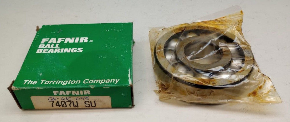 Fafnir 7407W SU Angular Contact Ball Bearing 35X100X25mm 7407W-SU