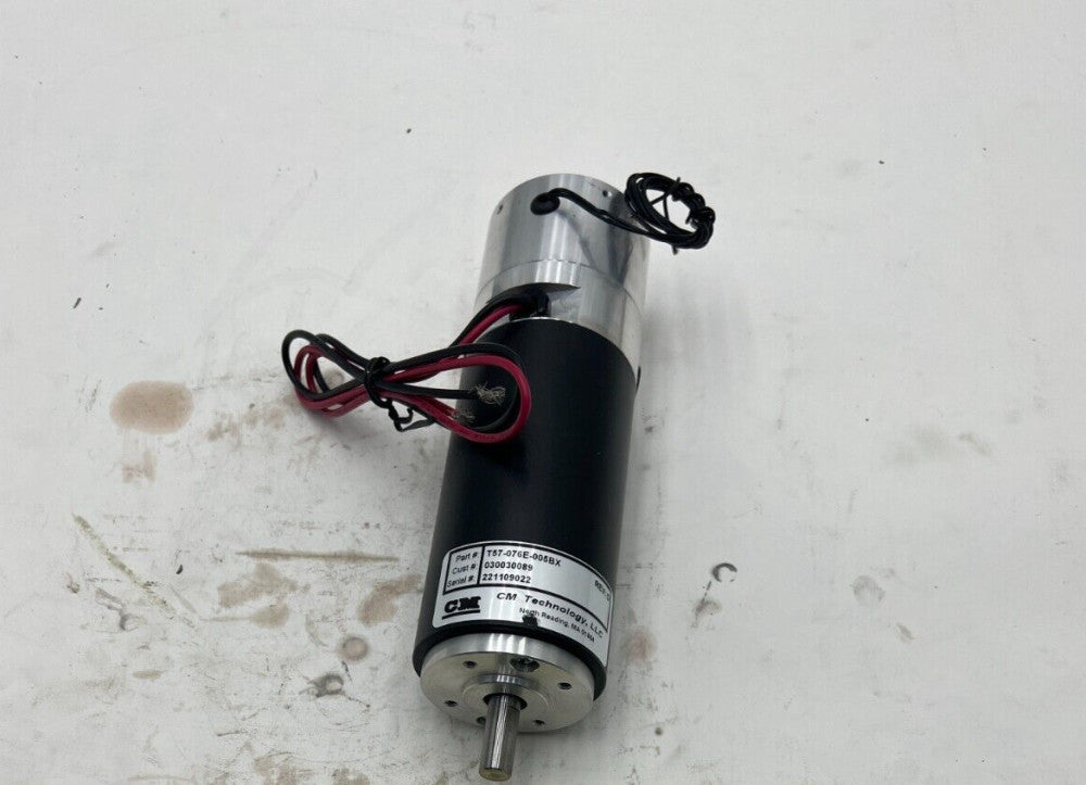 (QTY 1) CM Technology T57-076E-005BX Robot Motor Genmark GBR
