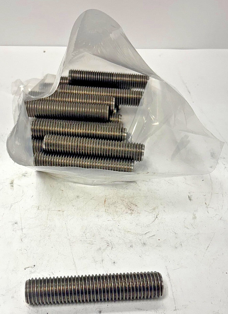 STAINLESS STEEL STUDS LOT OF 16 TPI 10 LENGTH3-7/8" GRADE B8 A193 DIAMETER 5/8"