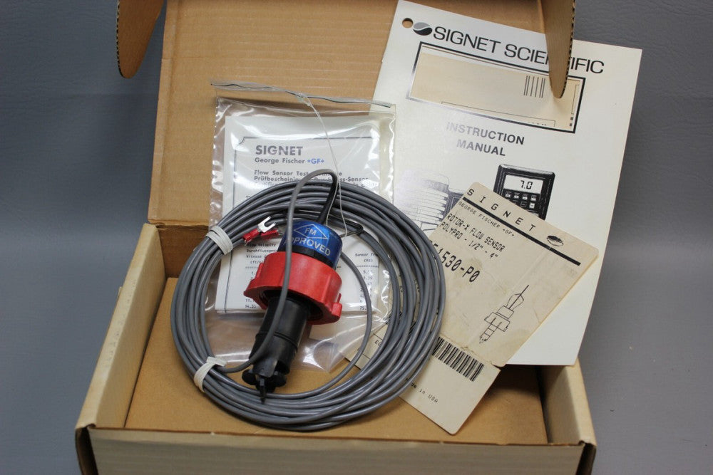NEW GEORG FISCHER ROTOR-X PADDLE WHEEL FLOW SENSOR P51530-P0 198801620