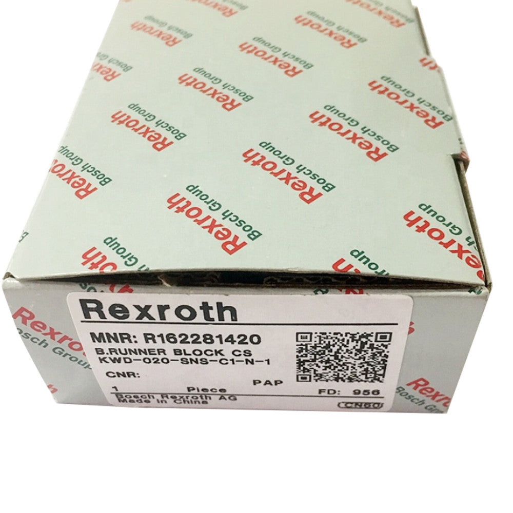 New & Genuine REXROTH R162281420 Carriage Bearings