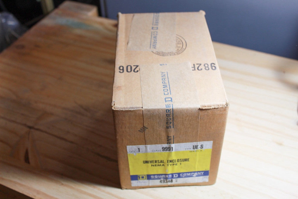 NOS Square D 9991 UE-6 Universal Enclosure NEMA Type 1