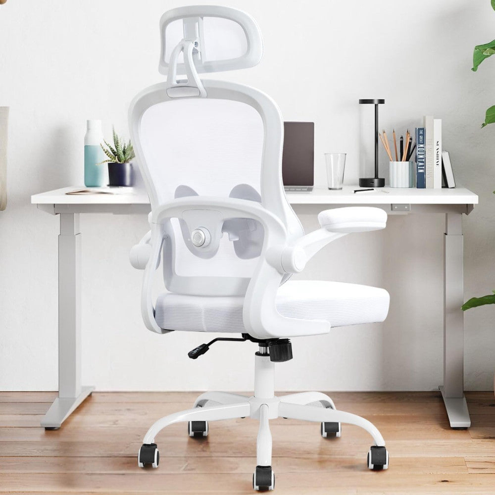 Ergonomic Office Chair,Ultra Thick Office Desk Chair with Adjustable Lumbar S...