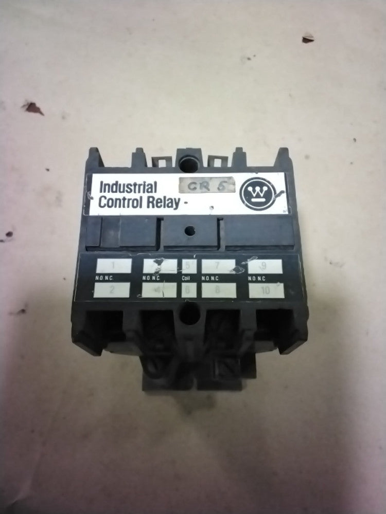 WESTINGHOUSE INDUSTRIAL CONTROL RELAY ARB420A 300 VOLTS 10AMPS STYLE 766A402G01