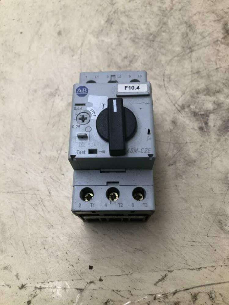 Allen-Bradley 140M-C2E-A40 Series B Manual Motor Starter 0.4-0.25A 600V