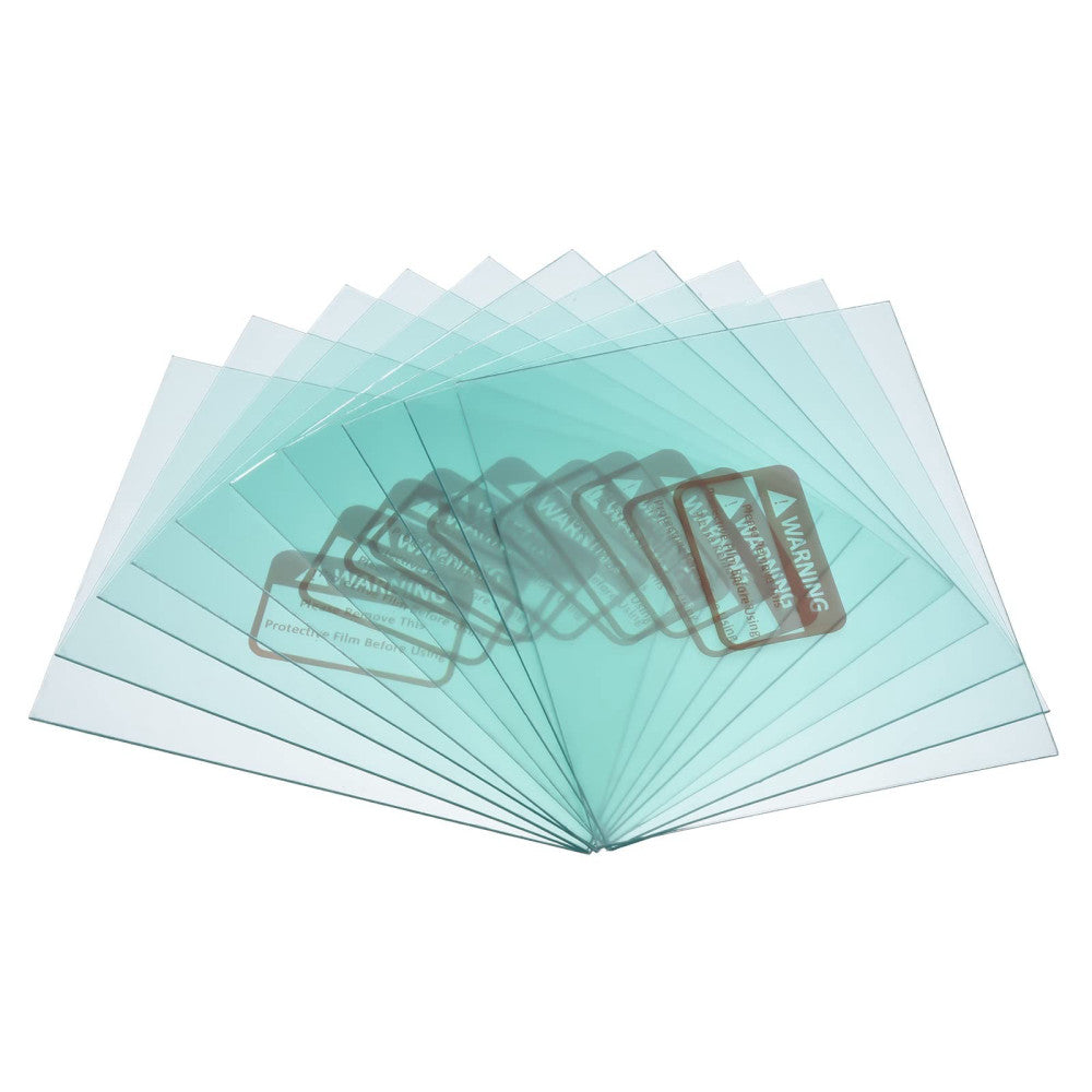 4.3 x 3.5 Inch Welding Protection Lens, 20 Pack Transparent Right Angle Prote...