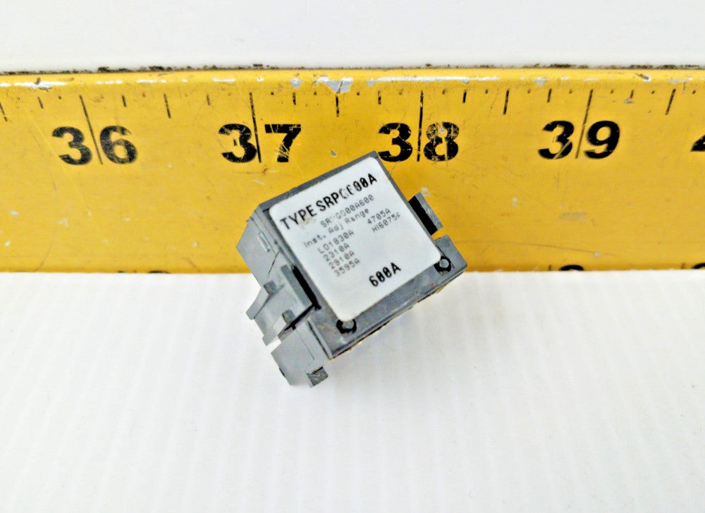 GE 600 Amp Circuit Breaker Trip Unit Rating Plug  SRPG600A