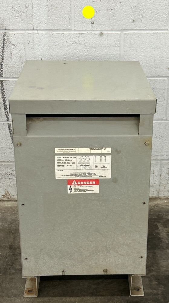 POWERTRAN TRANSFORMER 3PTN43-15K  15KVA 3 PHASE 60HZ
