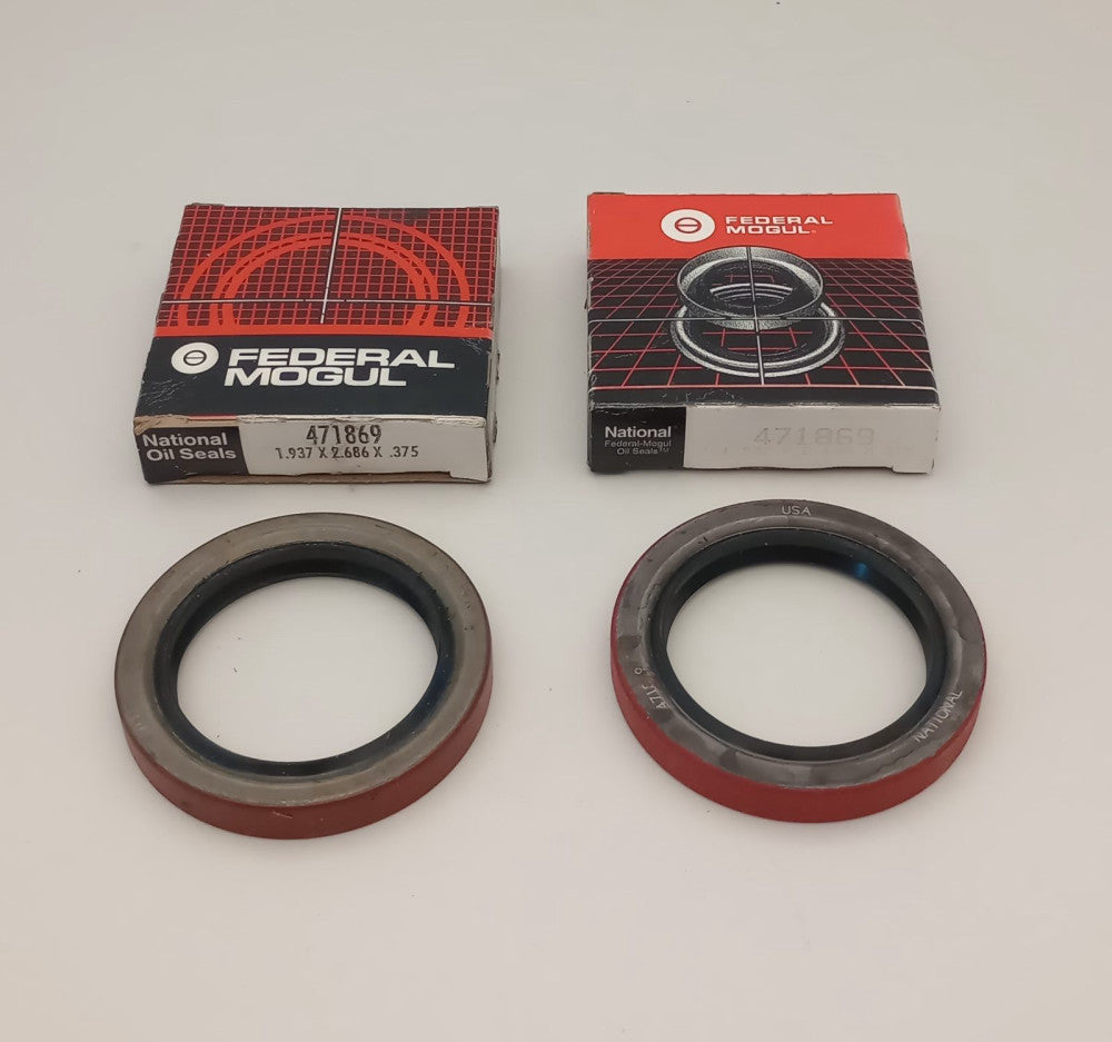 National 471869 Oil Seal 1.937 X 2.686 X .375" (Pack of 2)
