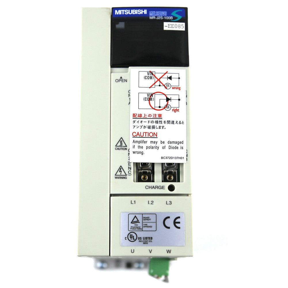 NEW Mitsubishi MR-J2S-100B-EE085 AC Servo Drive