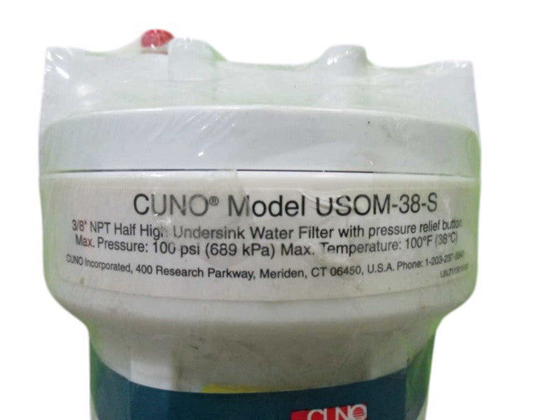 CUNO USOM-38-S  3/8" NPT UNDER SINK WATER FILTER  NSMP