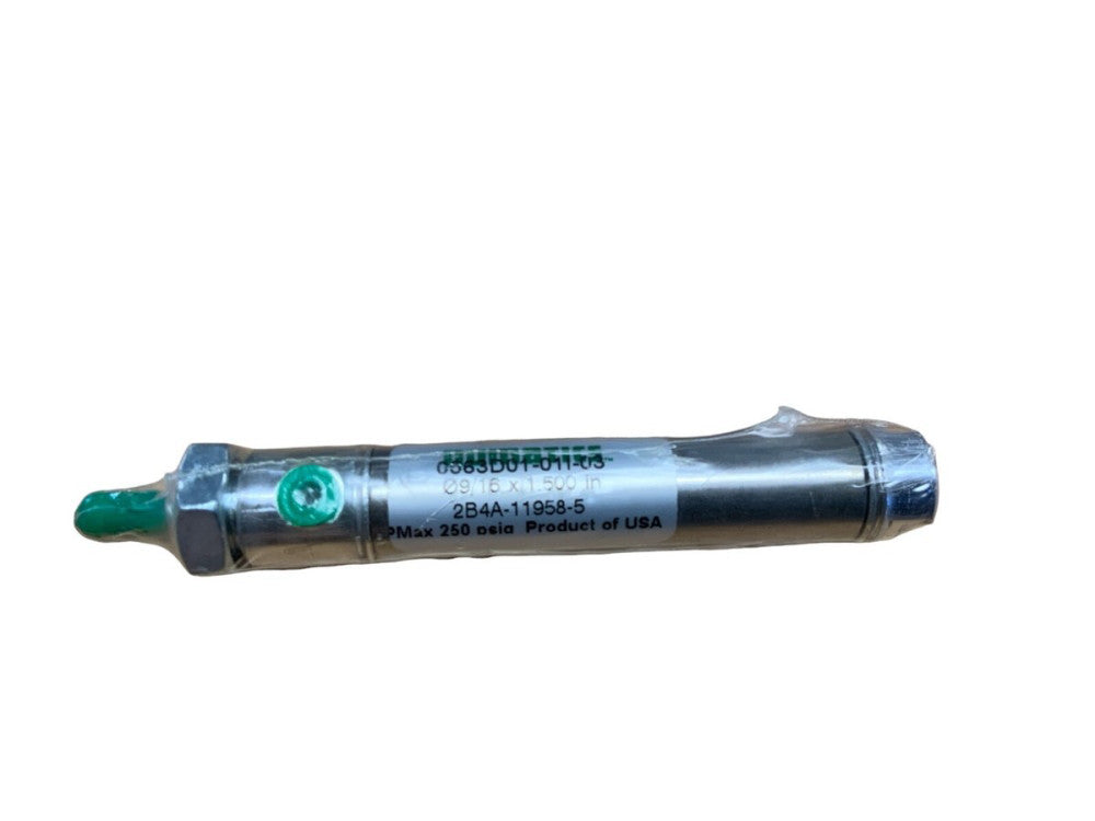 ONE NEW Numatics M series Cylinder 9/16" bore x 1-1/2" stroke 0563D01-01I-03