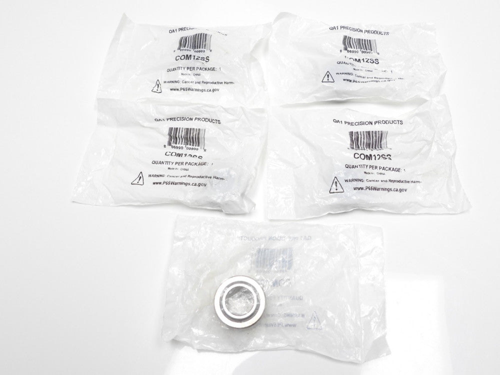 (Lot of 5) QA1 COM12SS Suspension Spherical Bearing .75" BORE 3/4"