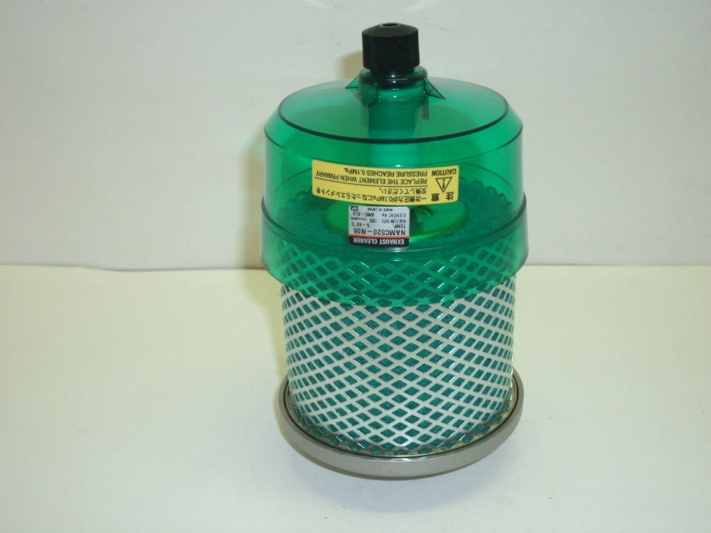 SMC NAMC520-N06 EXHAUST CLEANER 3/4" NPT W/VIEW CAP GREEN NEW NO BOX.