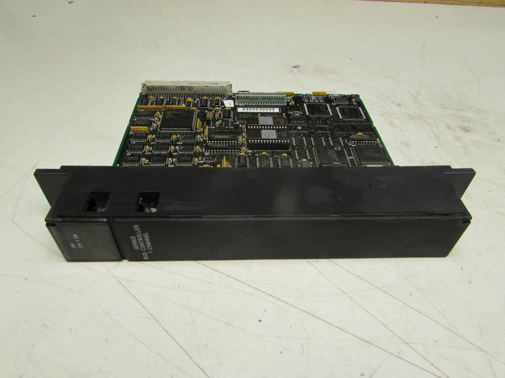 GE FANUC IC697BEM731M GENIUS BUS CONTROLLER 1 CHANNEL XLNT USED TAKEOUT
