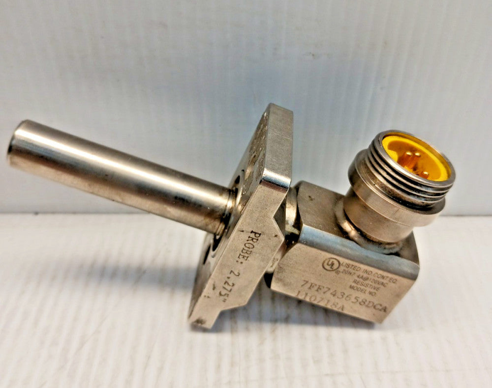 New Topworx Go 7FF743658DCA LeverLess Limit Switch Probe 2.275" long