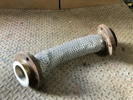 3" X 24" Flanged Braided Stainless Steel Flexible Hose