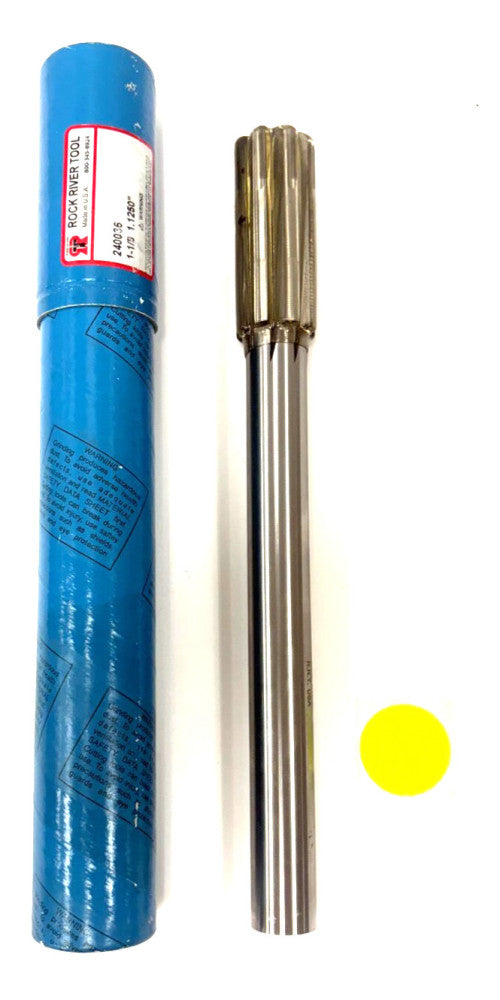 ROCK RIVER TOOL 1-1/8" CHUCKING REAMER 240036