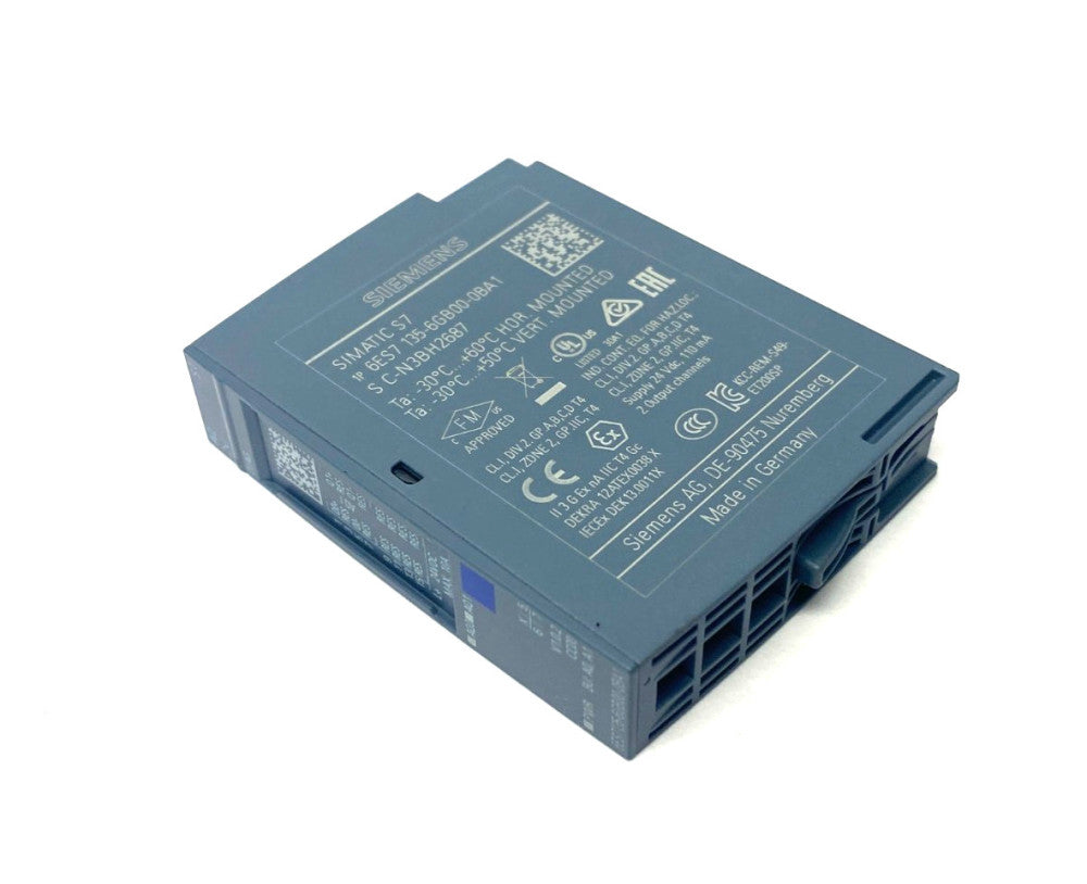 Siemens 6ES7 135-6GB00-0BA1 SIMATIC ET 200SP Analog Output Module AQ 2xI