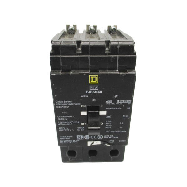 SQUARE D EJB34060 277V 60A NSNP
