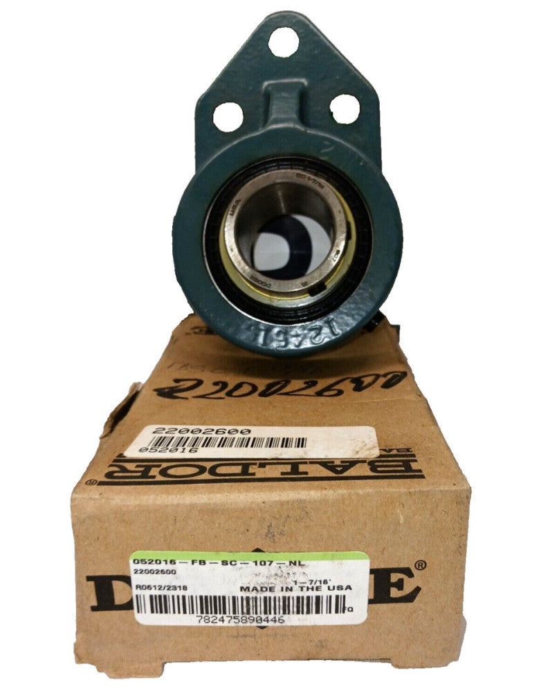 NEW DODGE 052016-FB-SC-107-NL 1-1/2" BORE FLANGE BEARING
