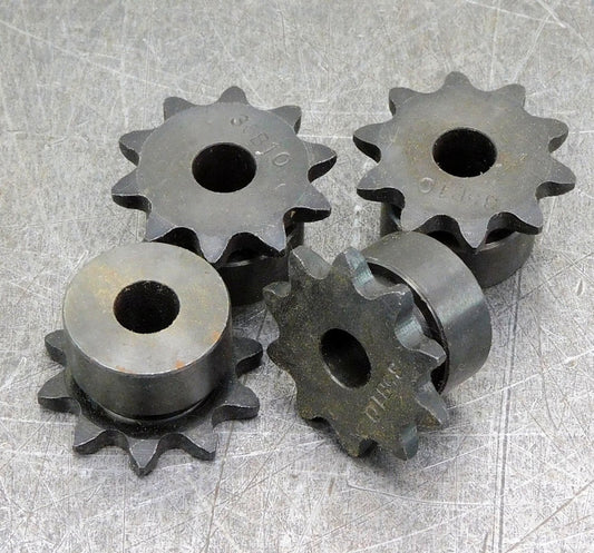 35B10HF-006 Sprocket 3/8" bore 10 Teeth RC35 RC 35 Gear Lot of Four (4)