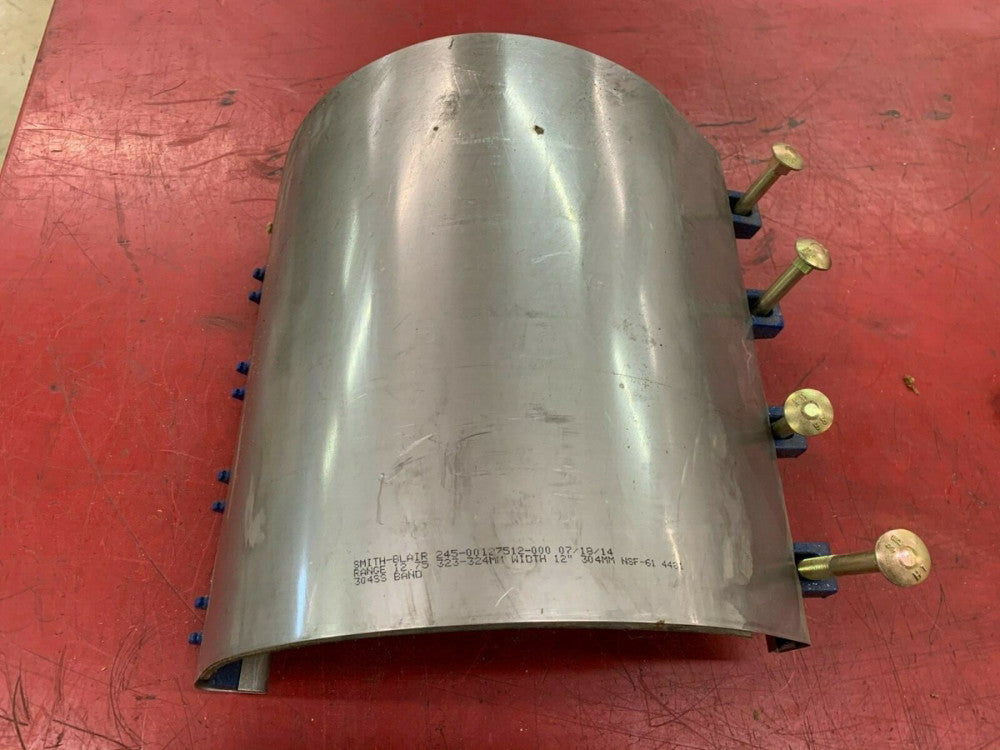 NEW NO BOX SMITH-BLAIR REDICLAMP 12" WIDTH REPAIR CLAMP 245-00127512-000