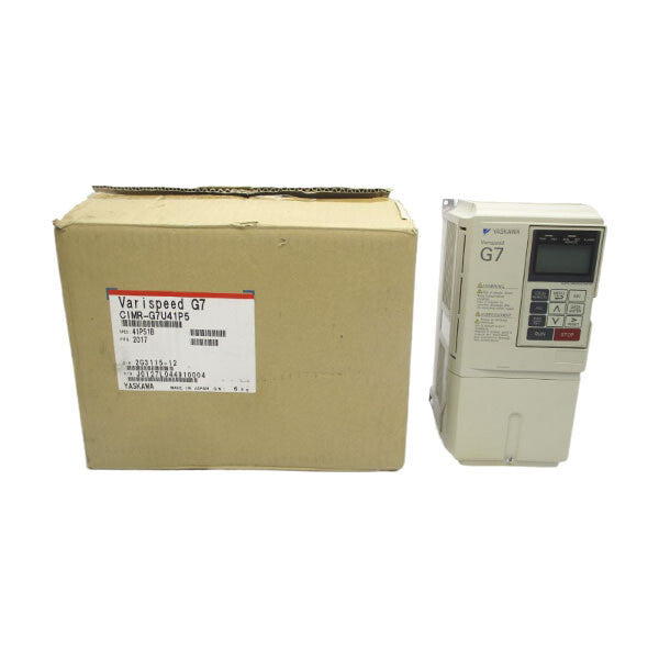YASKAWA CIMR-G7U4195 380-480V 5.8A (AS PICTURED) NSMP